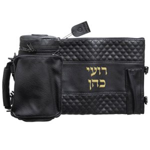 תפידנית ירוק זית עם רקמה